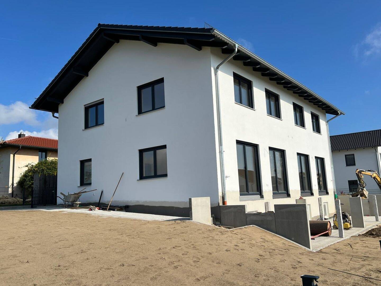                                                               Neubau Doppelhaush&auml;lfte N&auml;he Landshut                                                       in Bruckberg (Landshut)