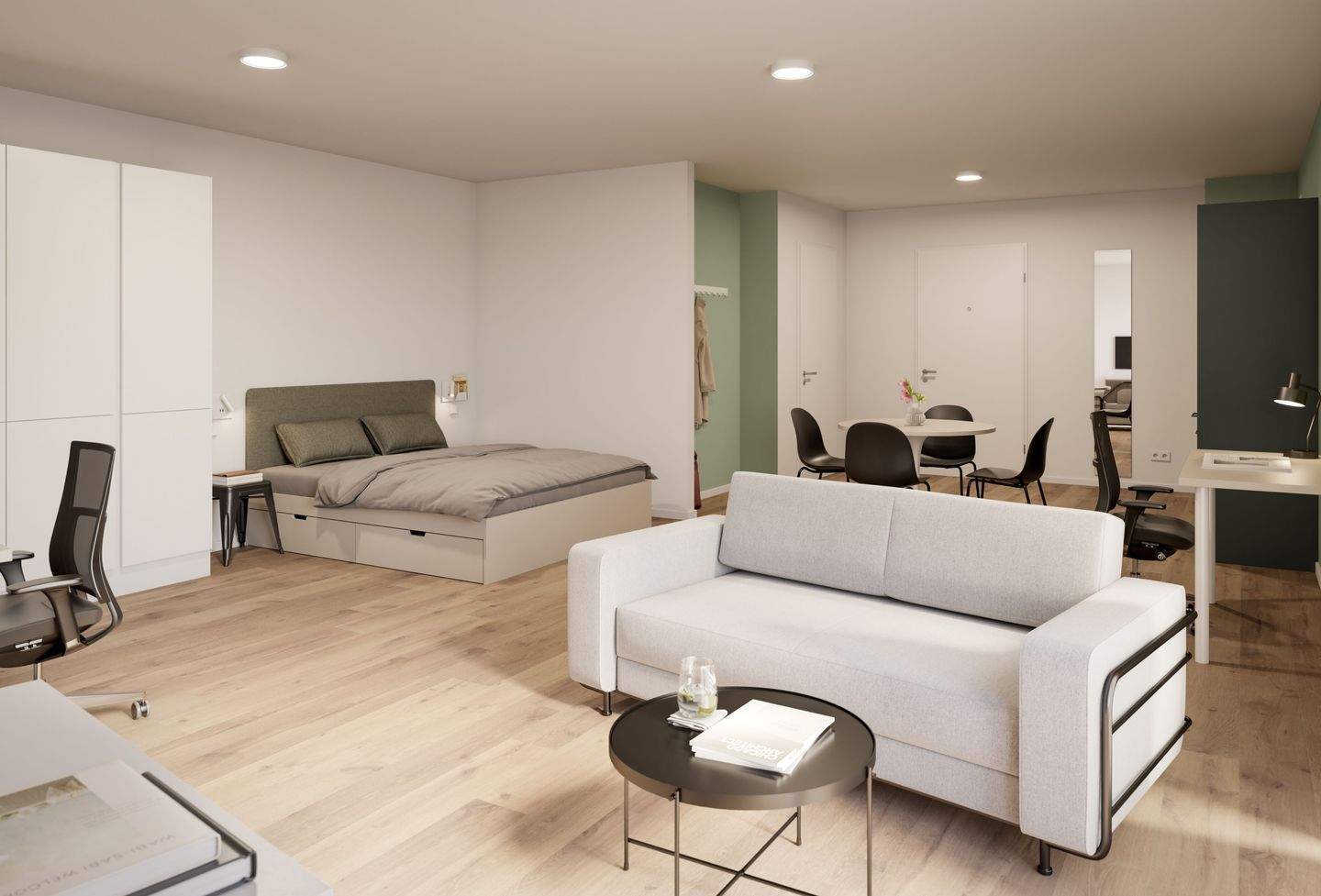 THE FIZZ Berlin Friedrichshain - **ERSTBEZUG** Vollmöblierte Doppelapartments für Studierende - Photo 1