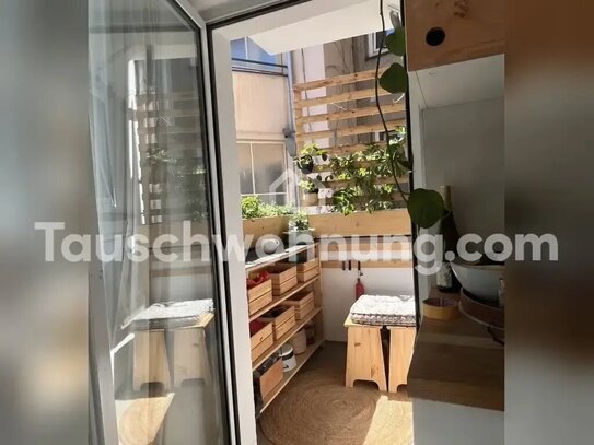 [TAUSCHWOHNUNG] Zentrale Wohnung, 2 Zimmer, Balkon, Haustiere Erlaubt