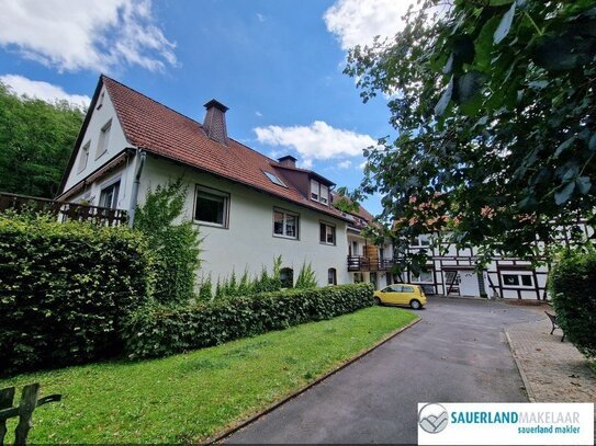 Ruhig gelegene 3-Zimmer-Wohnung mit Garage in Ober Werbe