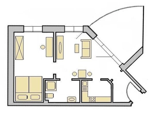 ERDGESCHOSSWOHNUNG MIT TERRASSE - in ruhiger Lage der Kniepervorstadt -