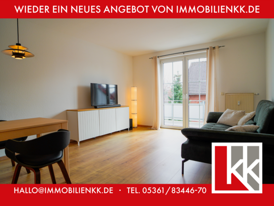 Über den Dächern von Melverode - 3-Zimmer-Wohnung mit Balkon