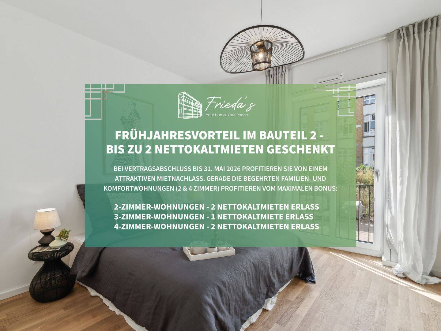 Stilvolles Dachgeschossapartment: 3-Zimmer-Wohnung mit schönem Balkon und Einbauküche - Foto 1
