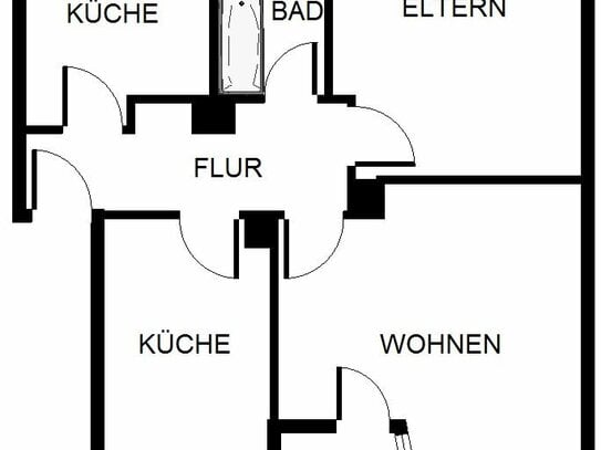 3-Zimmer-Wohnung in Gelsenkirchen Scholven