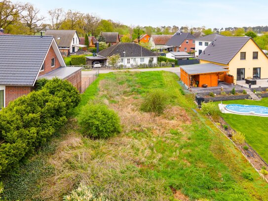 Bauträgerfreies, erschlossenes Grundstück in Kremmen OT Flatow: Für Bungalow, EFH oder Stadtvilla