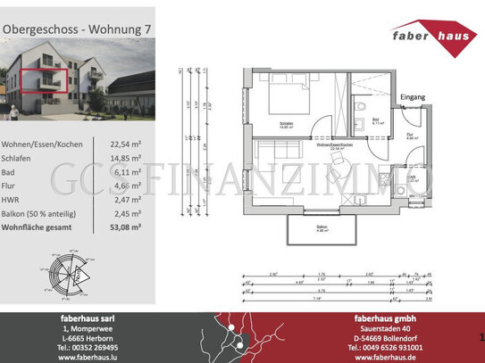 Hochwertige Neubauwohnung in Kordel, KfW 40 EE und ISB förderfähig, provisionsfrei