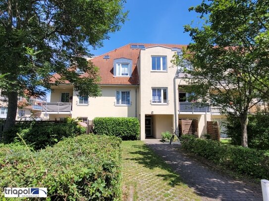 Großzügige 1-Zi-Wohnung mit Einbauküche und Terrasse in Dresden-Weißig.