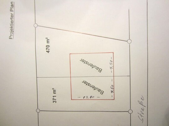 2 Bauplätze für DHH je 7,50m x 13,80m