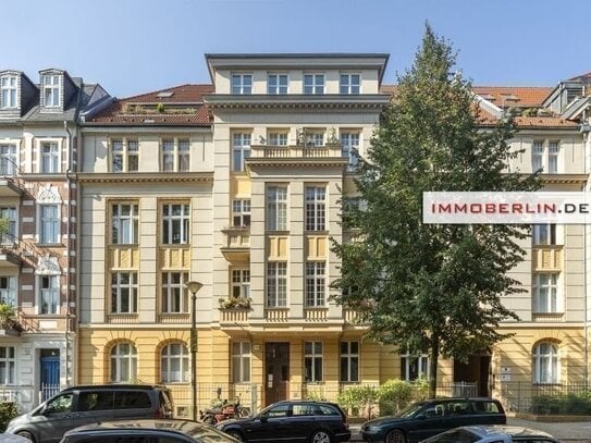 IMMOBERLIN.DE - Charmante Altbauwohnung mit Balkon + Pkw-Stellplatz beim Schlosspark Sanssouci