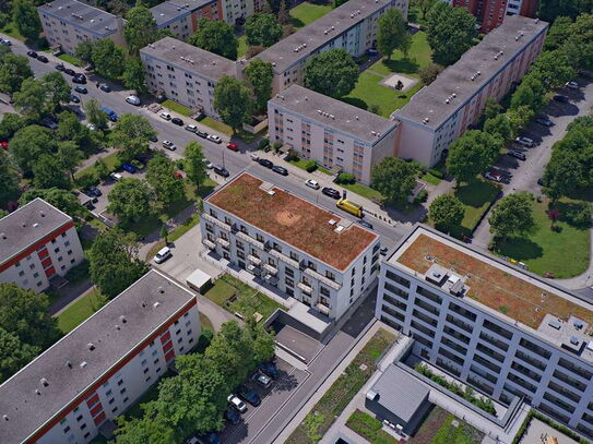 Möblierte Penthouse-Wohnung mit großer Terrasse - Haustierfreundlich!