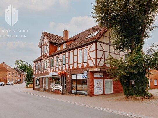 Mehrfamilienhaus mit Gewerbeflächen in bester Lage von Amelinghausen