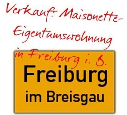 neuer Kaufpreis - Eigentumswohnung - Maisonette - in Freiburg i. B. - Wiehre - zu verkaufen