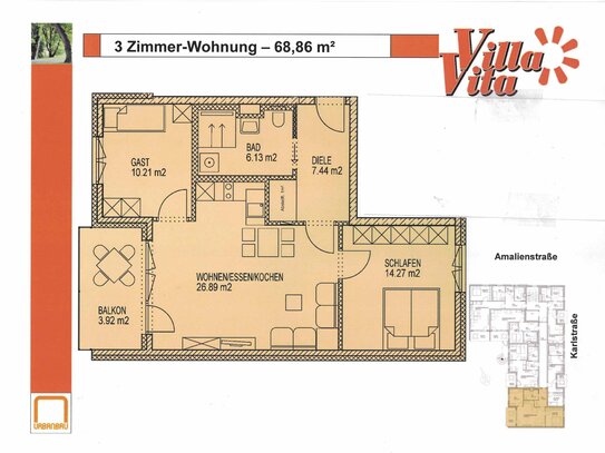 Seniorenwohnung in zentraler Lage