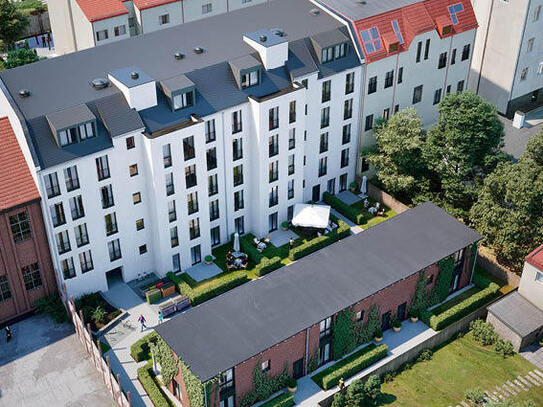 Helle 2-Zimmer Wohnung mit Dachterrasse