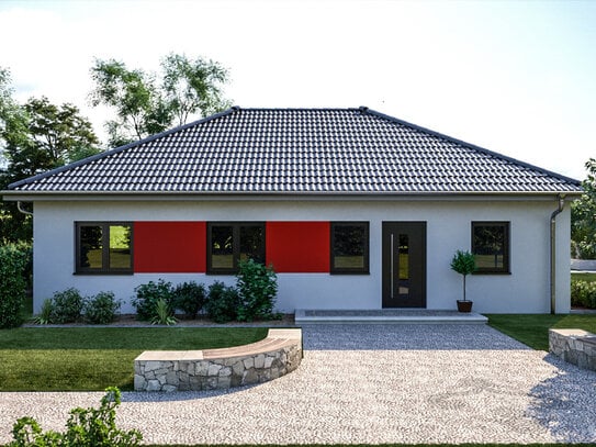 Bungalow von TAFF-Haus, im Standard KfW 40 NH