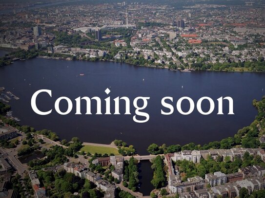 Coming Soon: Exklusive 5,5-Zimmer-Gartenwohnung vis-à-vis der Alster. Jetzt vormerken lassen!