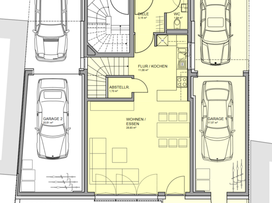 Erstbezug einer 5-Zimmer-Wohnung mit gehobener Innenausstattung mit Balkon in Besigheim