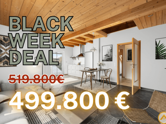 AUFRECHT °BLACK WEEK DEAL° München-Allach | 3-Zi.-Dachgeschosswohnung in kleiner Gemeinschaft