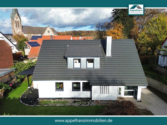 Chic und modern! Tolles Einfamilienhaus mit großem Garten und Garage!