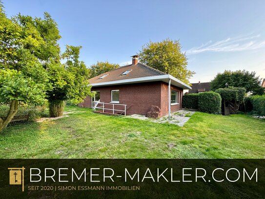 Beckedorf - Schwanewede | Großzügiger Winkelbungalow in ruhiger Wohnlage | Mehrgenerationenhaus