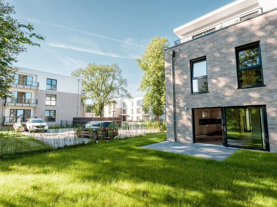 ERSTBEZUG - Ihr Traum vom Haus! Wunderschöne Doppelhaushälfte mit Garten u. Dachterrasse