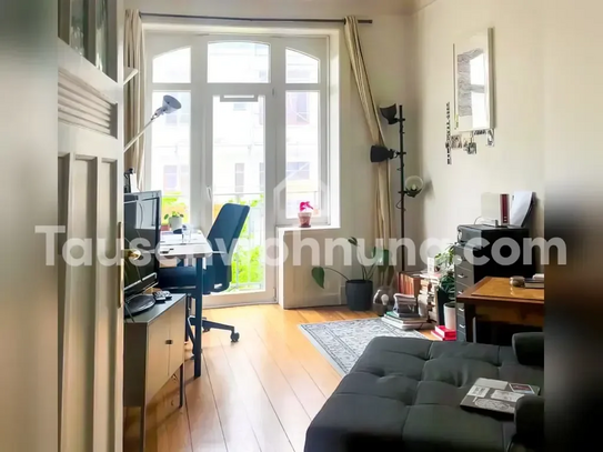 [TAUSCHWOHNUNG] Wunderschöner Altbau mit Dielen und kleinem Balkon