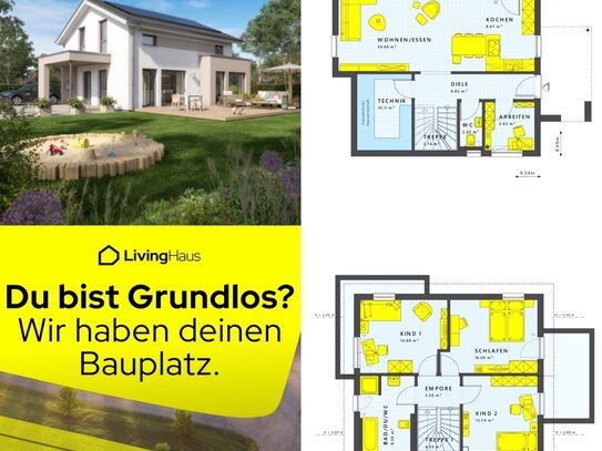 Effizienz mit moderner Architektur - Gesundes Wohnen!