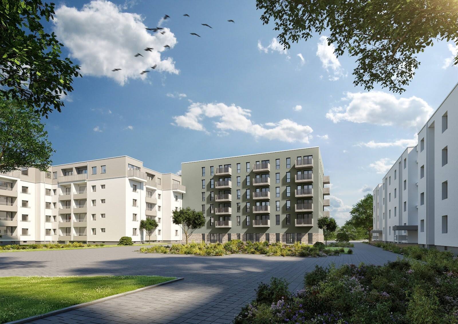 Moderne Wohnung mit Dusche - Mieter ab dem 01.05. gesucht - Photo 1