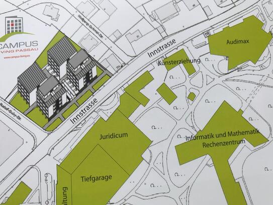 Modernes 1-Zi-Appartement im Campus Living