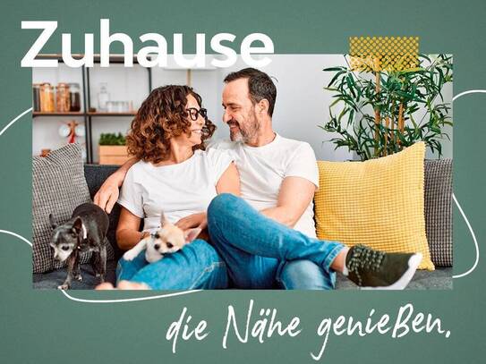 Kleine Familie herzlich Willkommen