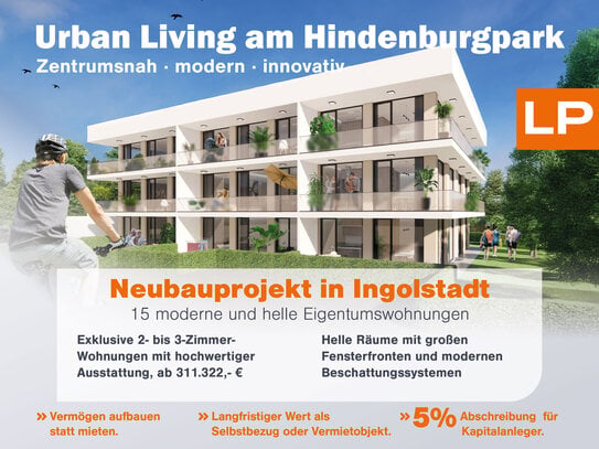 Neubauwohnung am Hindenburgpark - Wohnung Nr. 5 - Erdgeschoss