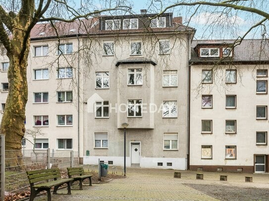 Charmante 1-Zimmer-Wohnung mit Gartenmitbenutzung