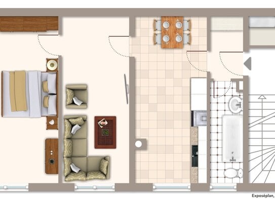 Stilvolle 2-Zi-Etagenwohnung in Top-Lage von Wiesbaden - Ideal für Selbstnutzer & Kapitalanleger!