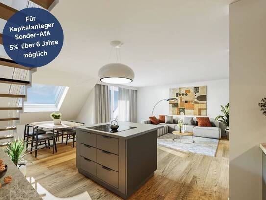Geplantes Maisonette-Juwel