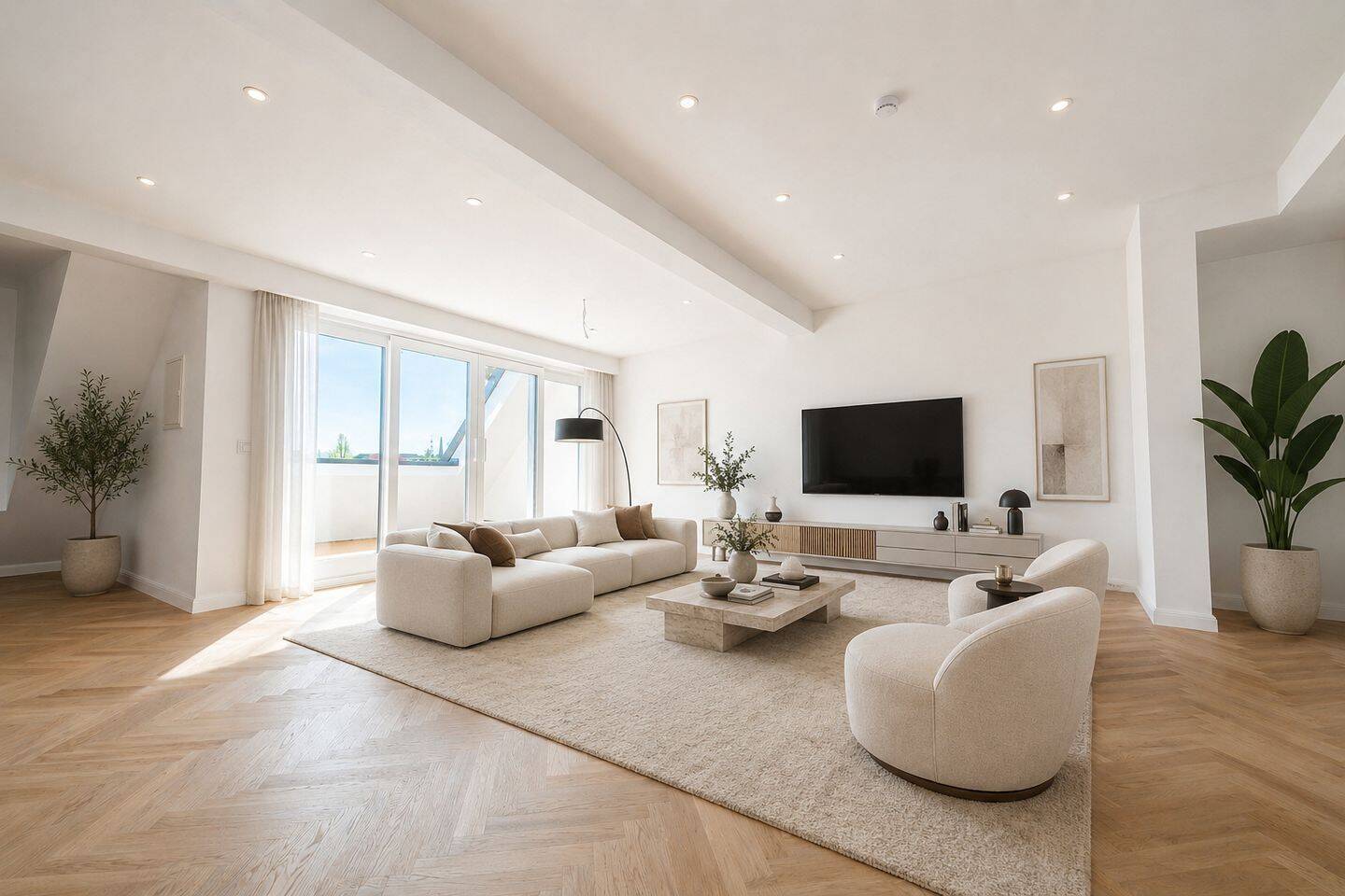 Erstbezug: Hochwertige Dachgeschosswohnung im beliebten Güntzelkiez - Photo 1