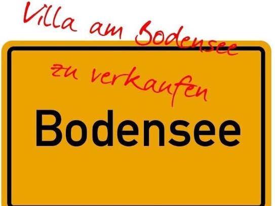 Villa am Bodensee zu verkaufen - mit Seezugang