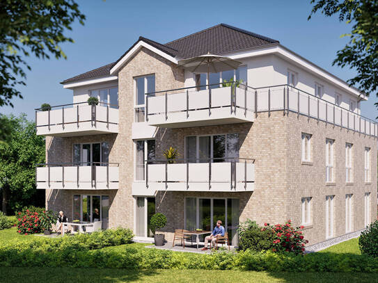 Erstbezug: 2-Zimmer-Penthouse mit Fahrstuhl - direkt im Zentrum von Syke