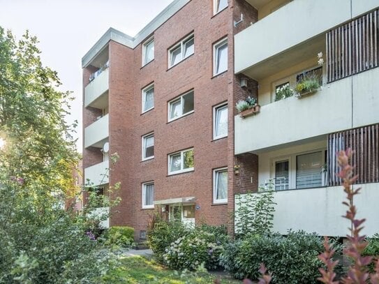 Bezugsfrei ab Mitte Februar! Ruhig gelegene 3 ZKB mit Balkon im 2. OG von Leer-Leeort