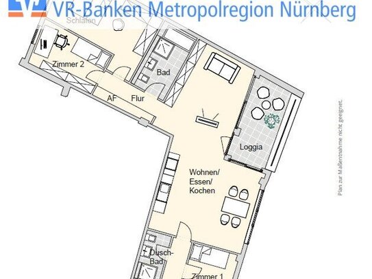 Ansprechende Wohnanlage im Nürnberg Nord: 60 stilvolle Neubau-ETW und 10 Büroeinheiten in Stadtlage!