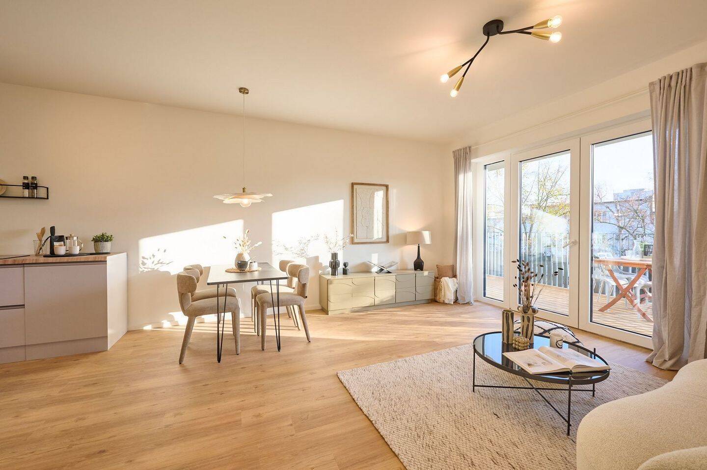 Cosmo Berlin - große und ruhige 4 Zimmer im Erdgeschoss - Foto 1