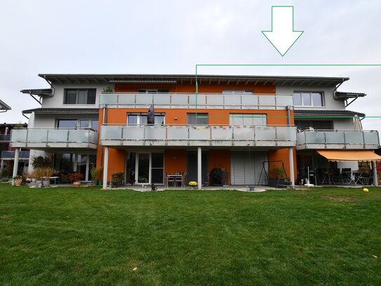 Wg #8 mit 4,5 Zi. im OG mit einer Grundfläche 129m² inkl.grossem Balkon ab 03/2025