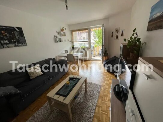 [TAUSCHWOHNUNG] Neuhausen 2-Z-Wohnung mit Terrasse gegen ab 3-Zimmer-Wohnung