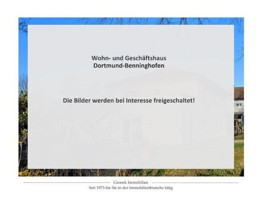 Ein Haus - viele Möglichkeiten: Wohn-Geschäftshaus, Zweifamilienhaus, Familiendomizil...in Dortmund-Benninghofen...