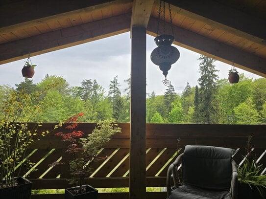 Charmante Dachgeschosswohnung mit traumhaftem Ausblick in Oberaudorf