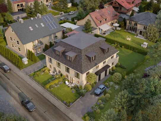 Provisionsfrei und modern: Neubau-Doppelhaushälfte in der ruhigen Gartenstadt Trudering!