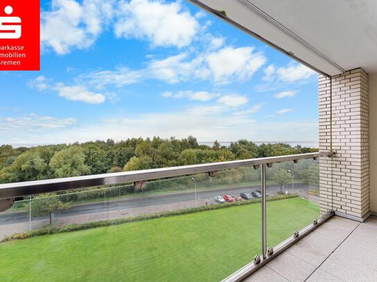 Leben, wo andere Urlaub machen - Apartment mit Blick aufs Wasser in Cuxhaven-Döse