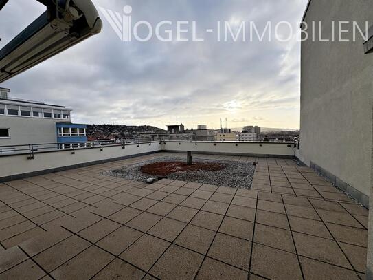 Penthouse mit Dachterrasse und Panoramablick