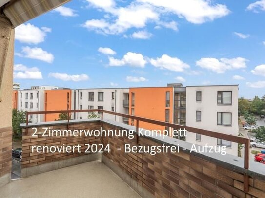 Renovierte, gut aufgeteilte und sonnige Wohnung zur Kapitalanlage oder Selbstnutzung - Balkon - TG