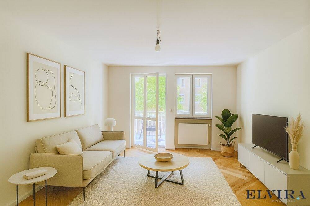 ELVIRA - Schwabing-West BESTLAGE schöne 3-Zimmer-Wohnung mit Balkon und Lift, vollständig renoviert