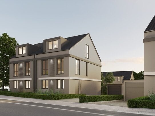 Neubau Doppelhaushälfte in Krefeld-Inrath HAUSTYP 1